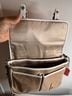 Coach 100% Leather Color Block Pink Tan White Leather Hobo One size - photo 5