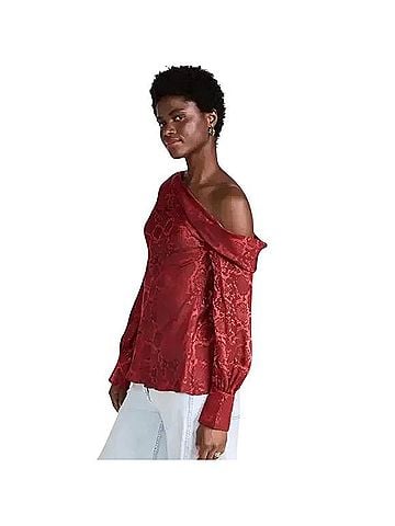SIMKHAI Carmine Long Sleeve T-Shirt (view 1)