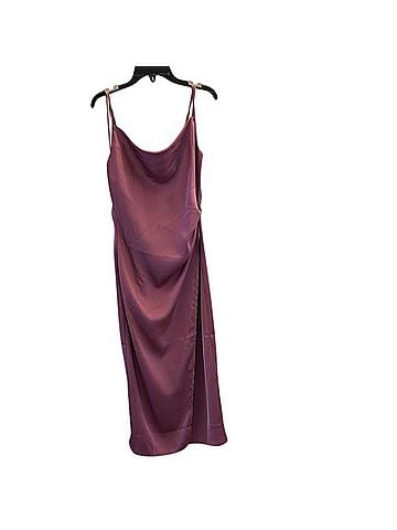 Akira Satin Slip Cocktail Dress (view 1)