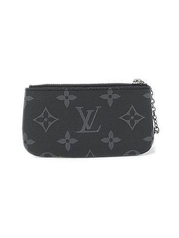 Louis Vuitton Louis Vuitton Monogram Eclipse Reverse Card Key Case Pochette Clé M80905 Coin &amp; (view 2)