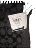 Coach Gray Black Scarf One size - photo 2