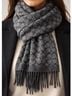 Coach Gray Black Scarf One size - photo 6