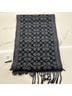 Coach Gray Black Scarf One size - photo 4