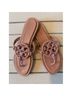 Tory Burch Pink Gold Sandals Size 9 1/2 - photo 3