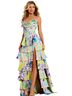 Jovani Floral Multi Color Cocktail Dress Size 8 - photo 1