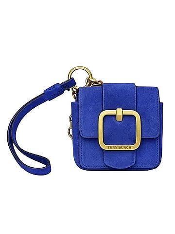 Tory Burch Mini Sawyer Leather Wristlet (view 1)