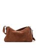 Prada 100% Leather Brown Aimee Shoulder Bag Nubuck Large One size - photo 1