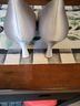 Nine West Silver Heels Size 9 - photo 3