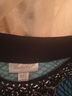 Avenue 100% Poly Span Print Blue Cocktail Dress Size 14 - photo 3