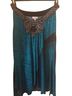 Avenue 100% Poly Span Print Blue Cocktail Dress Size 14 - photo 1