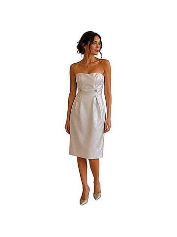 David's Bridal Cocktail Dress (view 1)