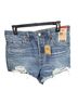 Levi's Blue Denim Shorts Size 31 waist - photo 1