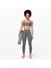 Lululemon Athletica Gray Leggings Size 6 - photo 3