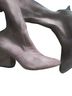 Shein 100% Acrylic Solid Brown Boots Size 11 - photo 2