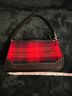 Coach Plaid Red Black Leather Shoulder Bag One size - photo 7