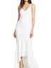 Cinq à Sept White Cocktail Dress Size 6 - photo 1