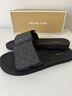 Michael Kors Graphic Black Gray Sandals Size 10 - photo 3