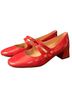 Coach Red Heels Size 5 - photo 1
