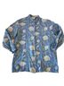 Manuel Canovas 100% Cotton Print Blue Button-Down Shirt Size L - photo 5