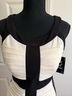 Jax Black Ivory Cocktail Dress Size 4 - photo 4