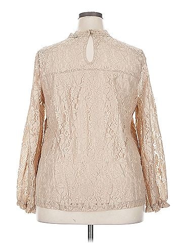 Cable & Gauge Cable &amp; Gauge Long Sleeve Blouse (view 2)