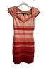 Guess Stripes Multi Color Cocktail Dress Size M - photo 1
