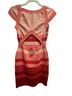 Guess Stripes Multi Color Cocktail Dress Size M - photo 2