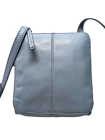 American Leather Co Leather Crossbody Bag (view 2)