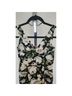 Bebe Floral Black Green Ivory Cocktail Dress Size XS - photo 5