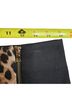 Venus Leopard Print Black Brown Casual Skirt Size 10 - photo 8