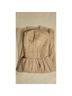 BCBGeneration Tan Ivory Cocktail Dress Size S - photo 6