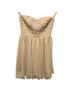 BCBGeneration Tan Ivory Cocktail Dress Size S - photo 3