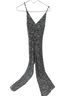 Michael Kors Animal Print Black White Jumpsuit Size M - photo 1