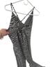 Michael Kors Animal Print Black White Jumpsuit Size M - photo 2