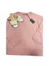 ALLSAINTS Pink Cashmere Pullover Sweater Size L - photo 1