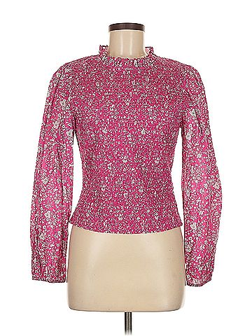 Liberty Art Fabrics for J.Crew Liberty Art Fabrics For J.Crew Long Sleeve Blouse (view 1)