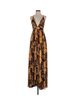Steps Floral Multi Color Cocktail Dress Size S - photo 1