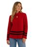 Calvin Klein Red Black Coat Size S - photo 5