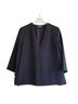 Astr 100% Polyester Solid Blue Blouse Size XS - photo 1