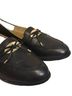 Ros Hommerson 100% Leather Black Flats Size 11 - photo 3