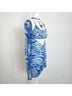 REVOLVE Tie-dye Blue Green Casual Dress Size L - photo 5