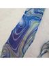 REVOLVE Tie-dye Blue Green Casual Dress Size L - photo 8
