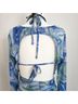 REVOLVE Tie-dye Blue Green Casual Dress Size L - photo 6