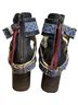 Freebird 100% Leather Blue Black Boots Size 10 - photo 2