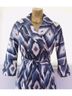 VERTIGO Print Multi Color Trenchcoat Size M - photo 8