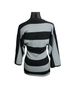 Trina Turk 100% Cashmere Stripes Black Gray Cashmere Pullover Sweater Size S - photo 5