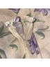 Jaclyn Smith 100% Polyester Floral Purple Ivory Casual Skirt Size 16 - photo 5