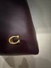 Coach 100% Leather Black Purple Shoulder Bag One size - photo 4