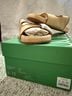 J.Crew 100% Raffia Gold Sandals Size 11 - photo 3