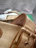 J.Crew 100% Raffia Gold Sandals Size 11 - photo 6